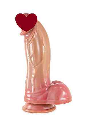 Фентезійний фалоімітатор Kong Silicone The BigFoot, довжина 21,5 см, діаметр 5,5 см Sex Aura Київ