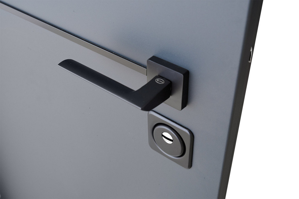 Вхідні двері Abwehr Defender Solid 0/RAL 7021Т + Антрацит 860*2050 мм Вхідні двері для приватного будинку Київ - фото 10