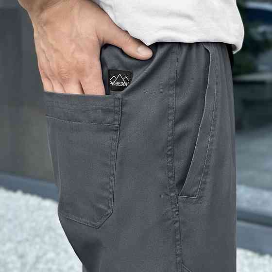 Джогери для чоловіків весняні Pobedov Vortex антрацит Київ