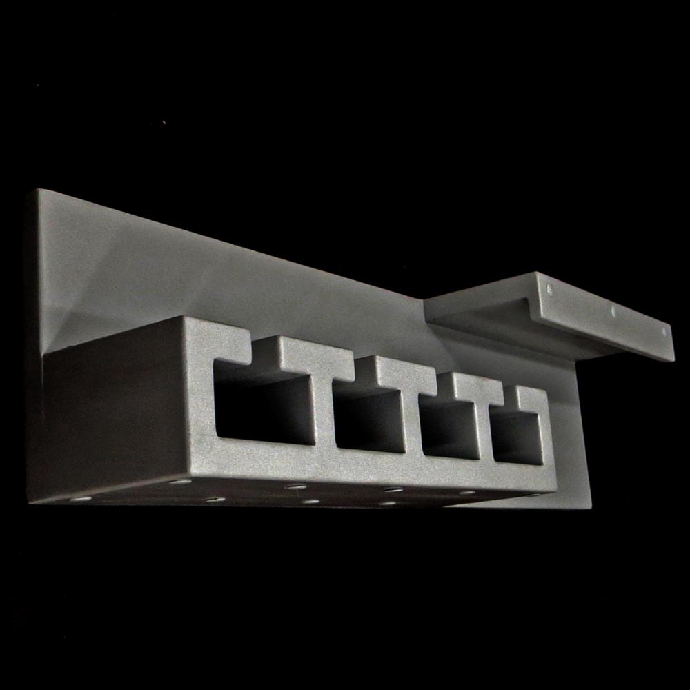 Настенная винная полка 