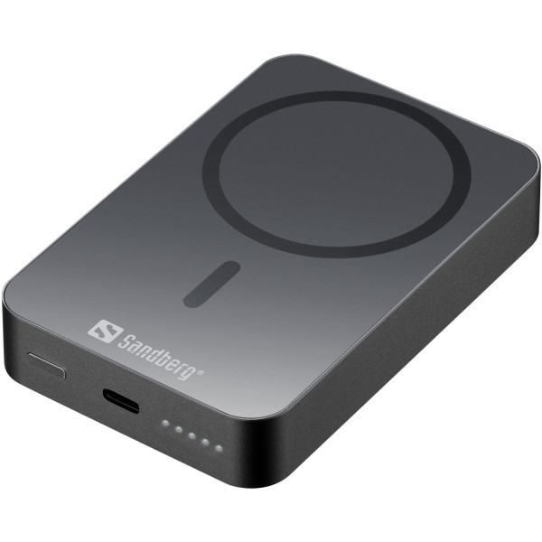 УМБ Sandberg Magnetic Wireless 10000mAh 20W 1USB-C Qi 15W Киев - изображение 1