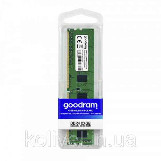 DDR4 16GB 3200MHz GoodRAM, Retail (GR3200D464L22/16G) Киев