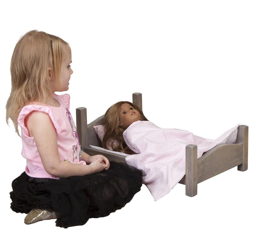 Ліжко для ляльок "Нала" капучино Миколаїв - фото 1