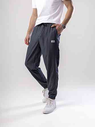 Чоловічі повсякденні джогери. Темно-сірі джогери літні з кишенями Pobedov Savaya Київ