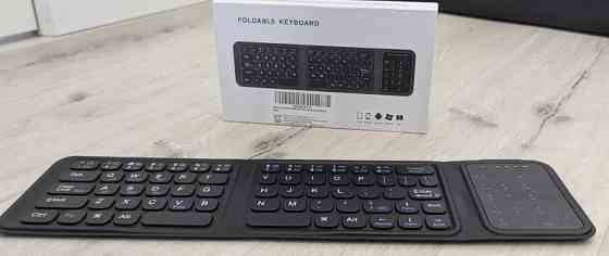 Складна Bluetooth клавіатура Nsyee з тачпадом і цифровим блоком. Харків