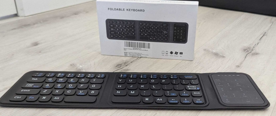 Складна Bluetooth клавіатура Nsyee з тачпадом і цифровим блоком. Харків - фото 6