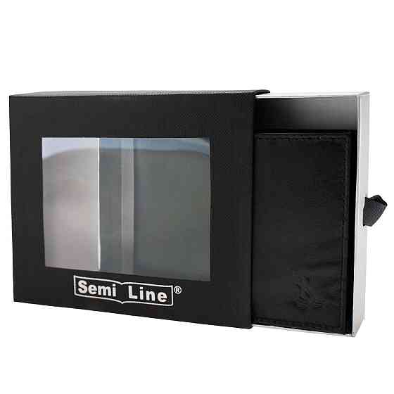 Портмоне мужское кожаное Semi Line RFID Black (P8276-0) Винница