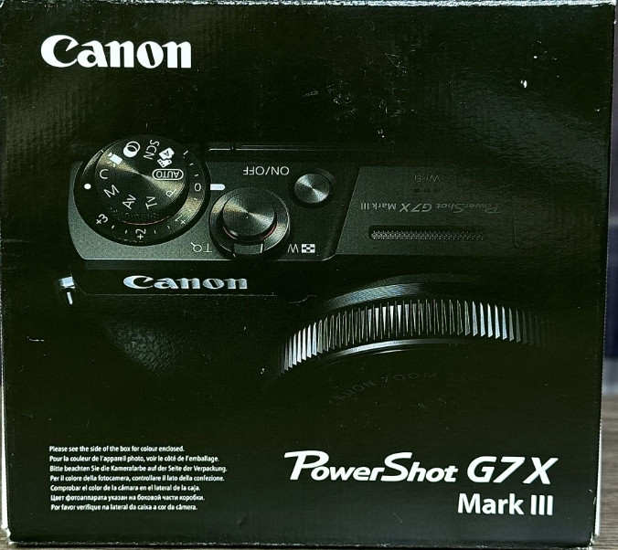Компактный фотоаппарат Canon PowerShot G7 X Mark III Black 1 шт. NEW! Харьков - изображение 8