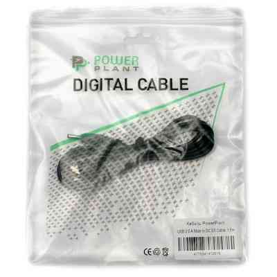 Кабель живлення USB to DC 3.5x1.35mm 5V 1.5m PowerPlant (KD00AS1261) Вінниця