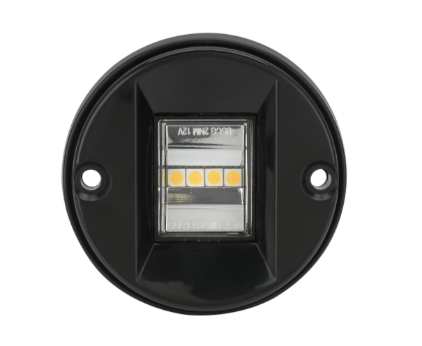 Огонь Кормовой Круглый Светодиодный Пластиковый Черный Корпус Киев - изображение 2