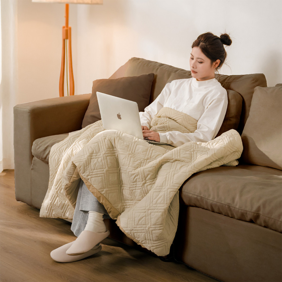 Ковдра з підігрівом Naturehike CNK2450PJ015, 95х190 см, бежева Київ - фото 10