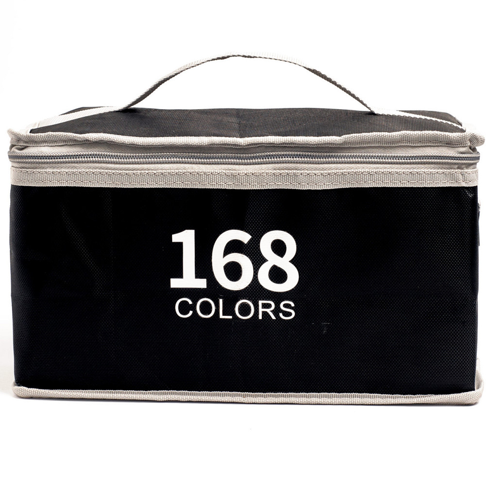 Большой набор скетч маркеров 168 цветов Touch Raven в черном чехле и Блокнот А4 для рисования в подарок! Каменец-Подольский - изображение 10