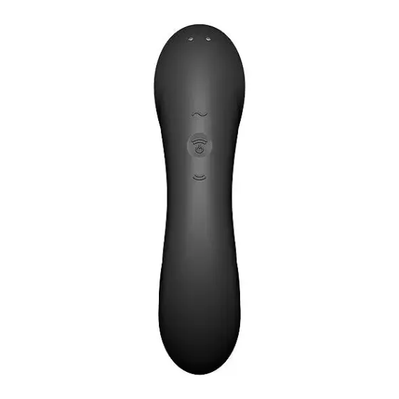 Вакуумний стимулятор з вібрацією Satisfyer Curvy Trinity 4 Black Львів