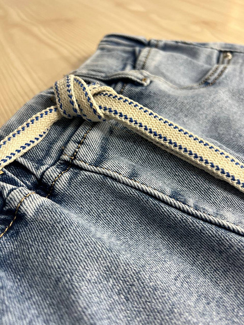 Спідниця жіноча джинсова DNL 207 резинка на талії великі розміри блакитна, блакитний, 31, 31, 81 см, 110 см Київ - фото 9