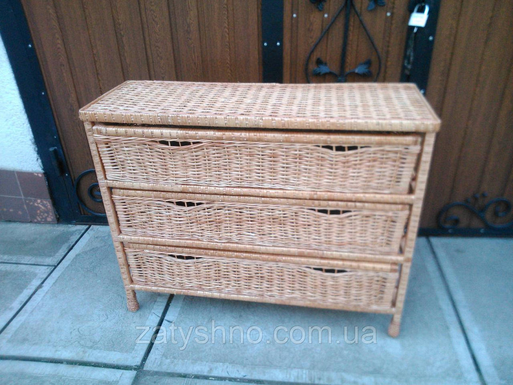 Комод большой плетеный из лозы Киев - изображение 3