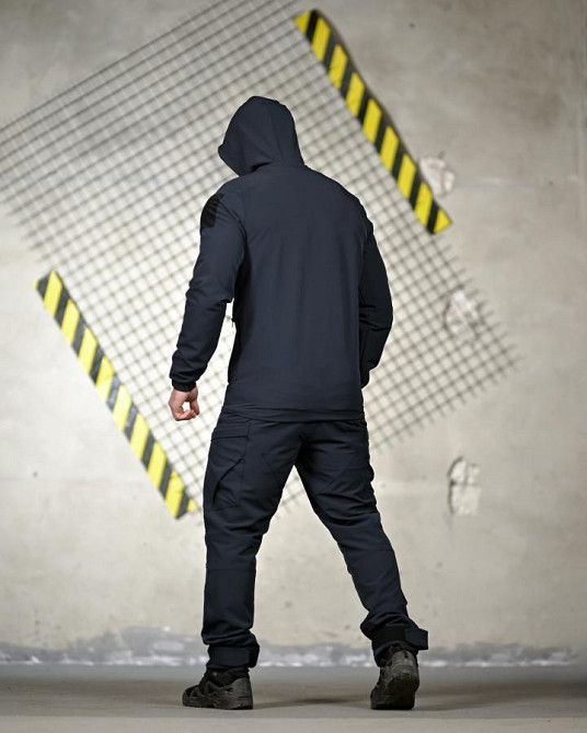 Еластичний тактичний костюм agony синій дснс НП4889 Одеса - фото 4