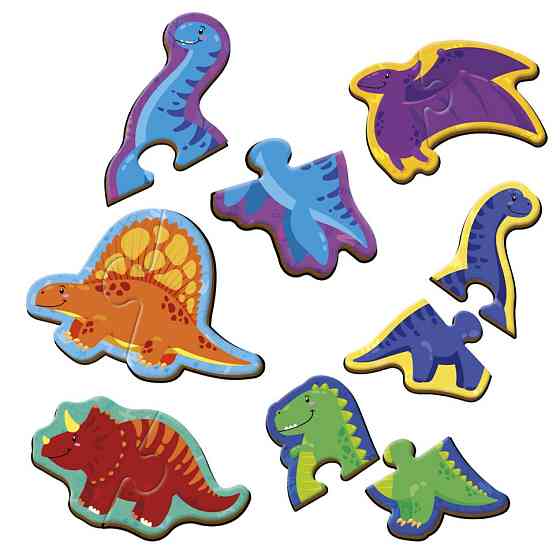 Детские магнитные пазлы 