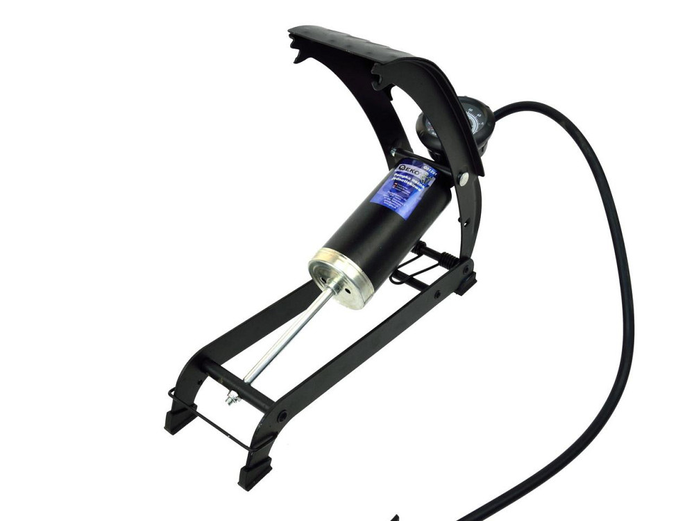 ПневмоНасос ножний однопоршневий з манометром "GEKO" Киев - изображение 2