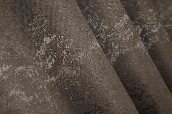 Комплект коротких штор VR-Textil Льон мармур Pavliani № 1372ш 130х170 см 2 шт Какао (35-0062) Київ