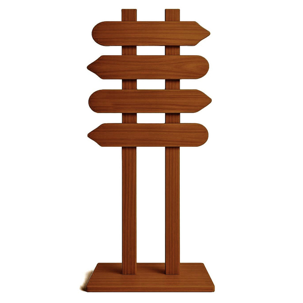 Напольная стрелка-указатель 