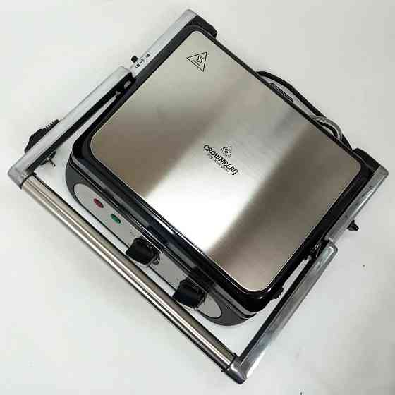 Гриль барбекю контактний, Кухонний гриль для м'яса, Потужна побутова бутербродниця Мультипекар LR-83 Івано-Франківськ