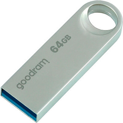USB флеш накопичувач Goodram 64GB UNO3 Steel USB 3.2 (UNO3-0640S0R11) Вінниця - фото 1