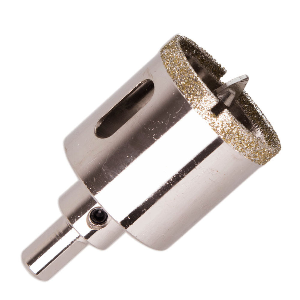 Свердло корончате алмазне по склу та кераміці 35мм з центрувальним свердлом Alloid GS-70035 Винница - изображение 2