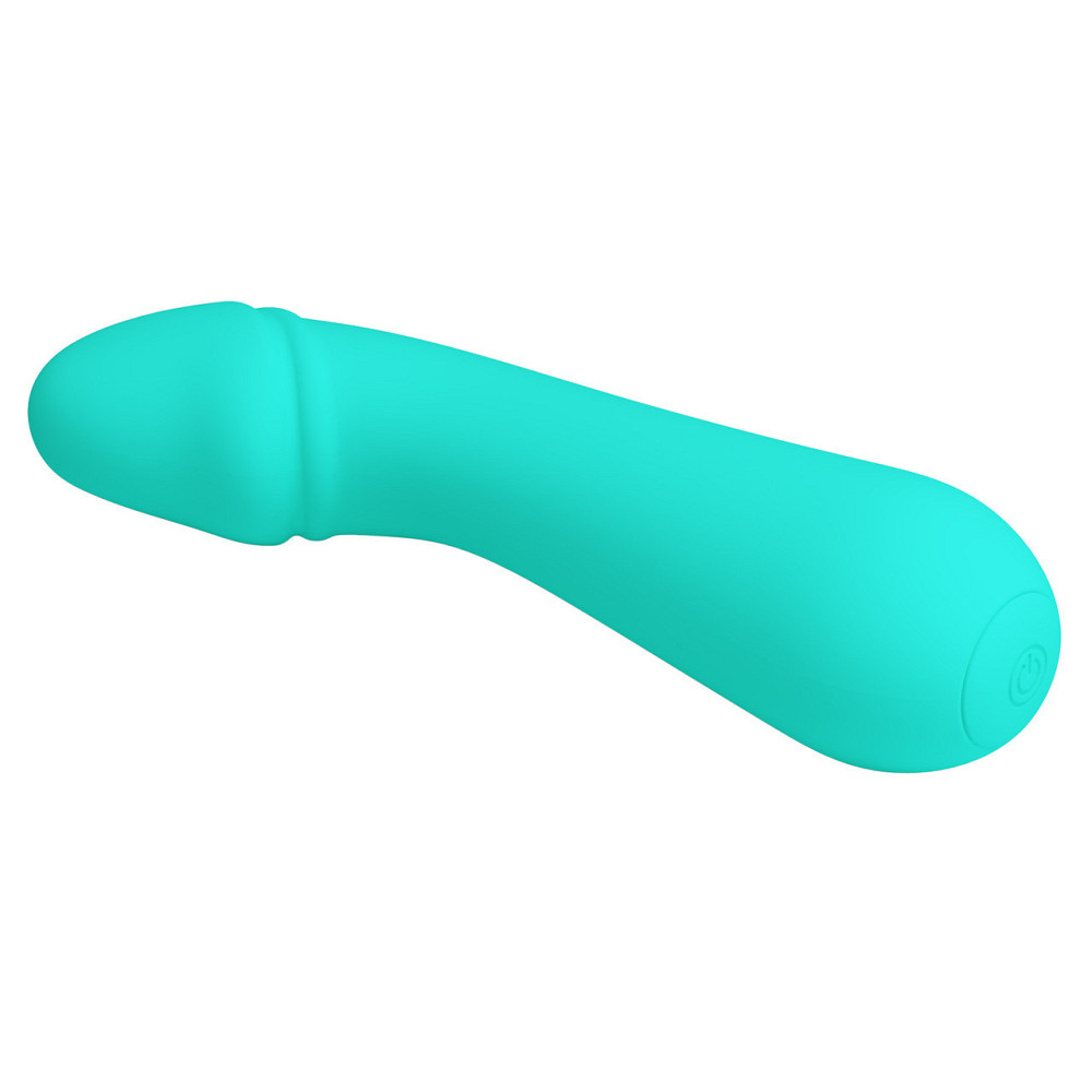 Вибратор для точки G Pretty Love Cetus 12 функций, бирюзовий, 15 х 3.5 см Sex Aura Киев - изображение 8