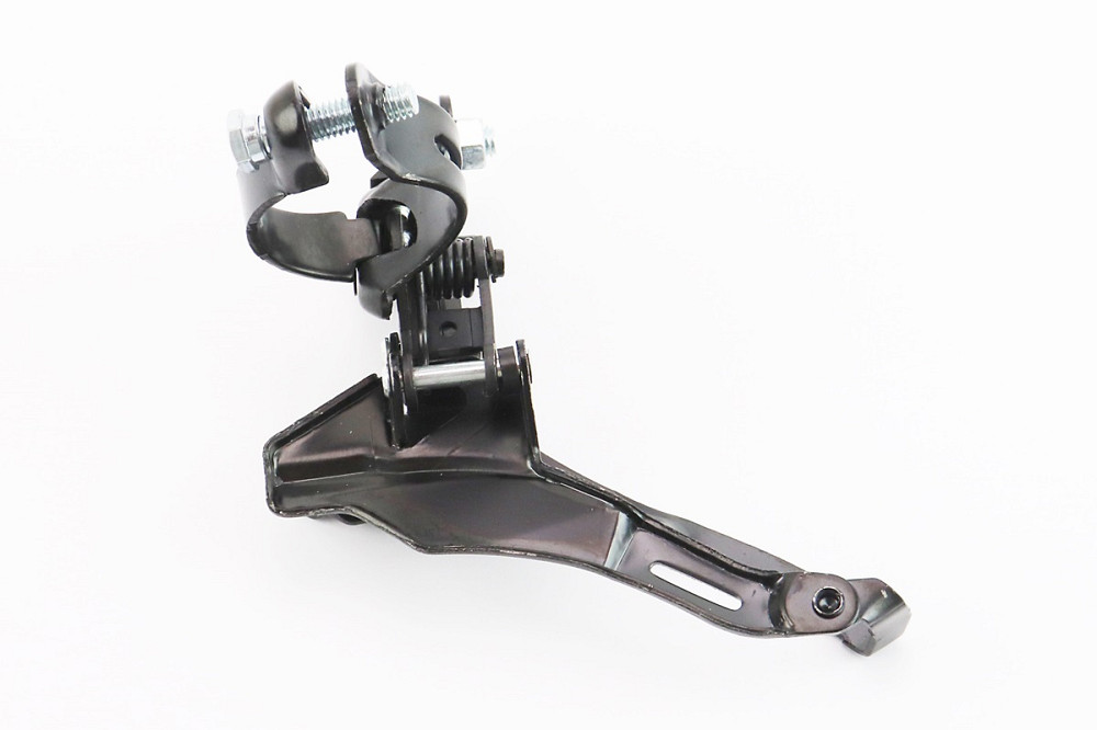 Перемикач ланцюга передній з нижньою тягою, кріпл. 31,8мм, під зірку 42Т, чорний Київ - фото 2