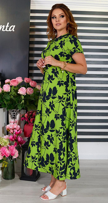 Лаконічне плаття з розрізом (42) Київ - фото 1