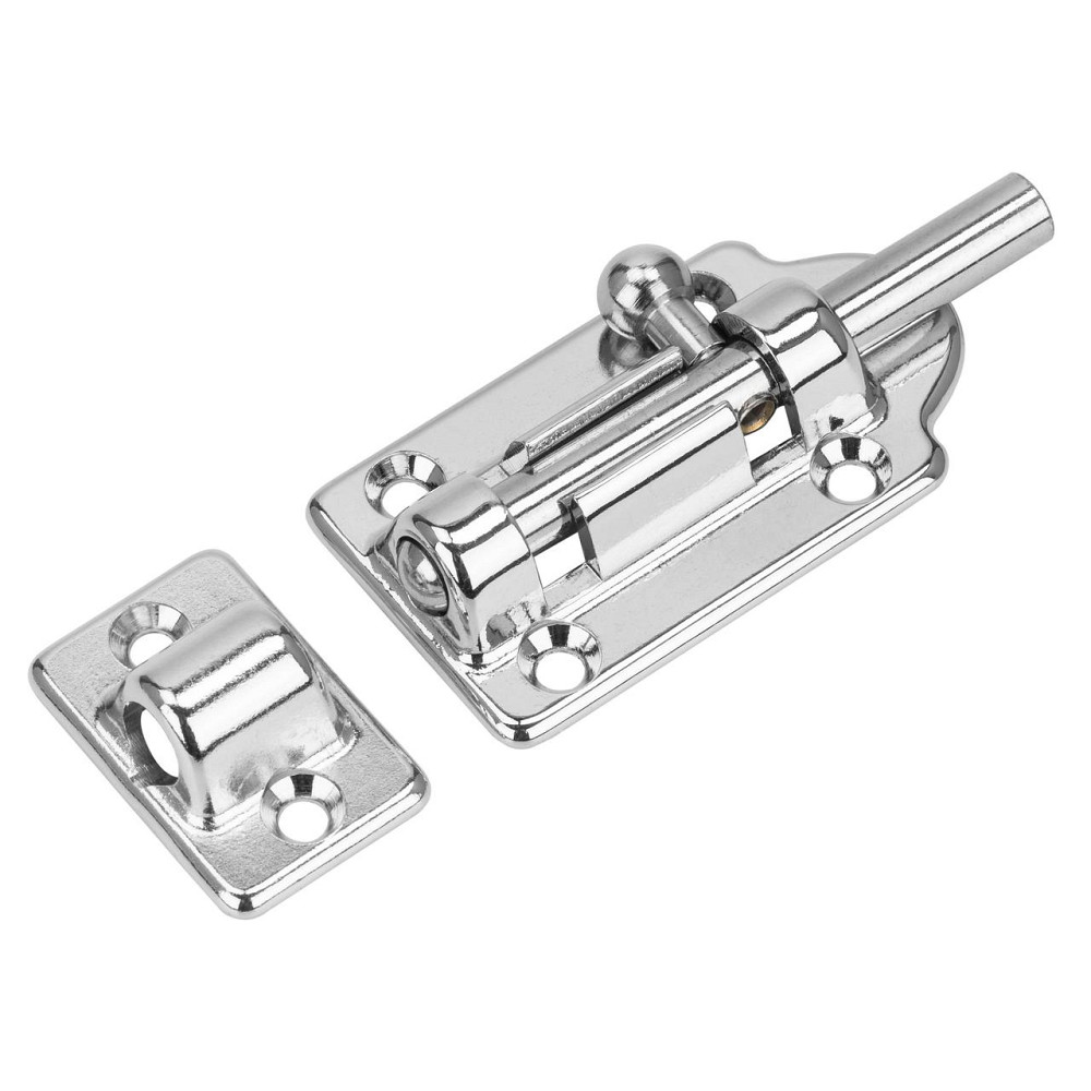 Защелка накладная (шпингалет) Esterner C12085, хромированная Киев - изображение 1