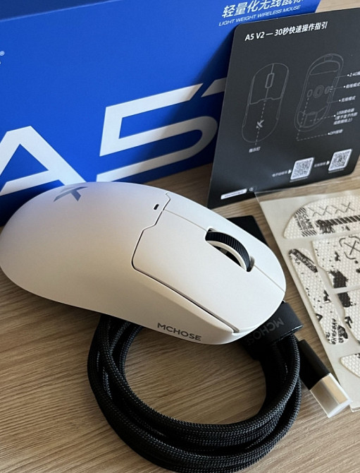 Нова миша mchose a5 v2 ultra. Харьков - изображение 4