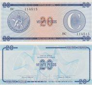 КУБА. 20 песо 1985р. /серія З/ UNC Полтава - фото 1