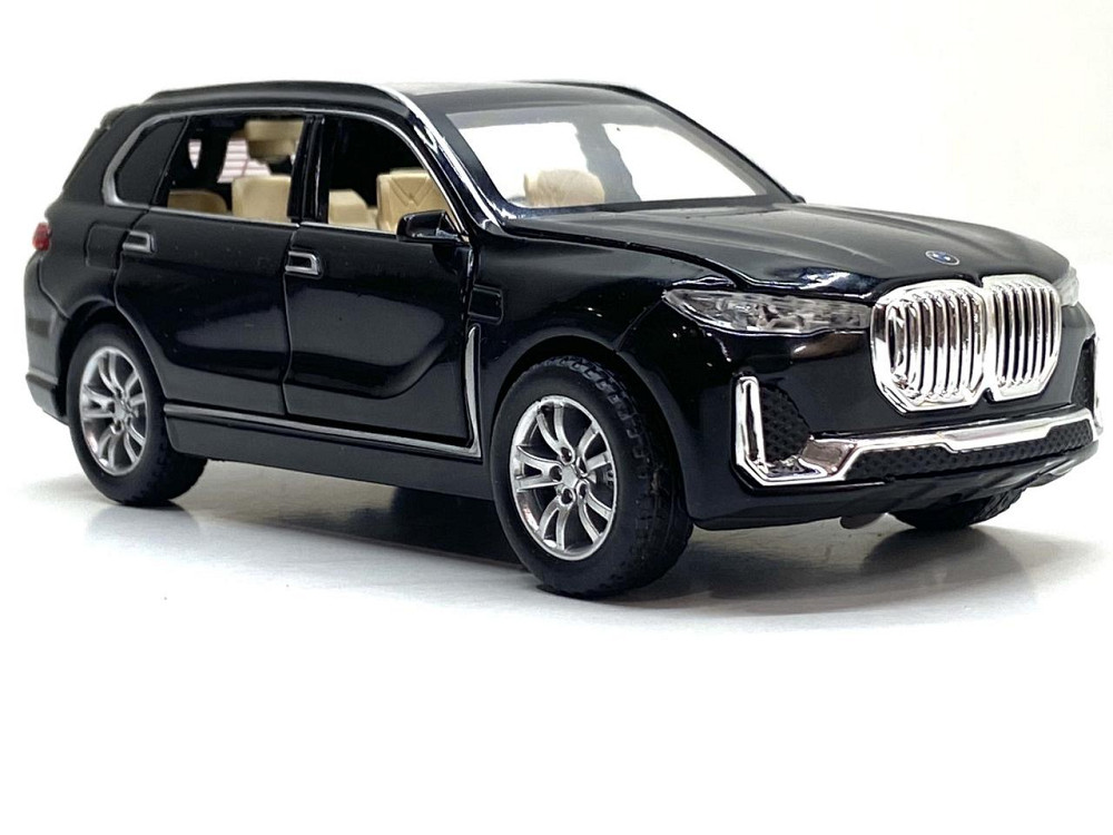 Машинка металева TK Union Group BMW X7 1:32 світло звук відчиняються двері Чорний (GT-01120) Чернігів - фото 1