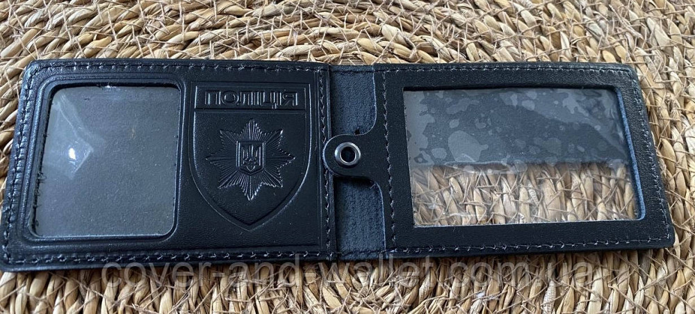 Кожаная обложка НПУ (Национальная полиция Украины) горизонтального типа Киев - изображение 8