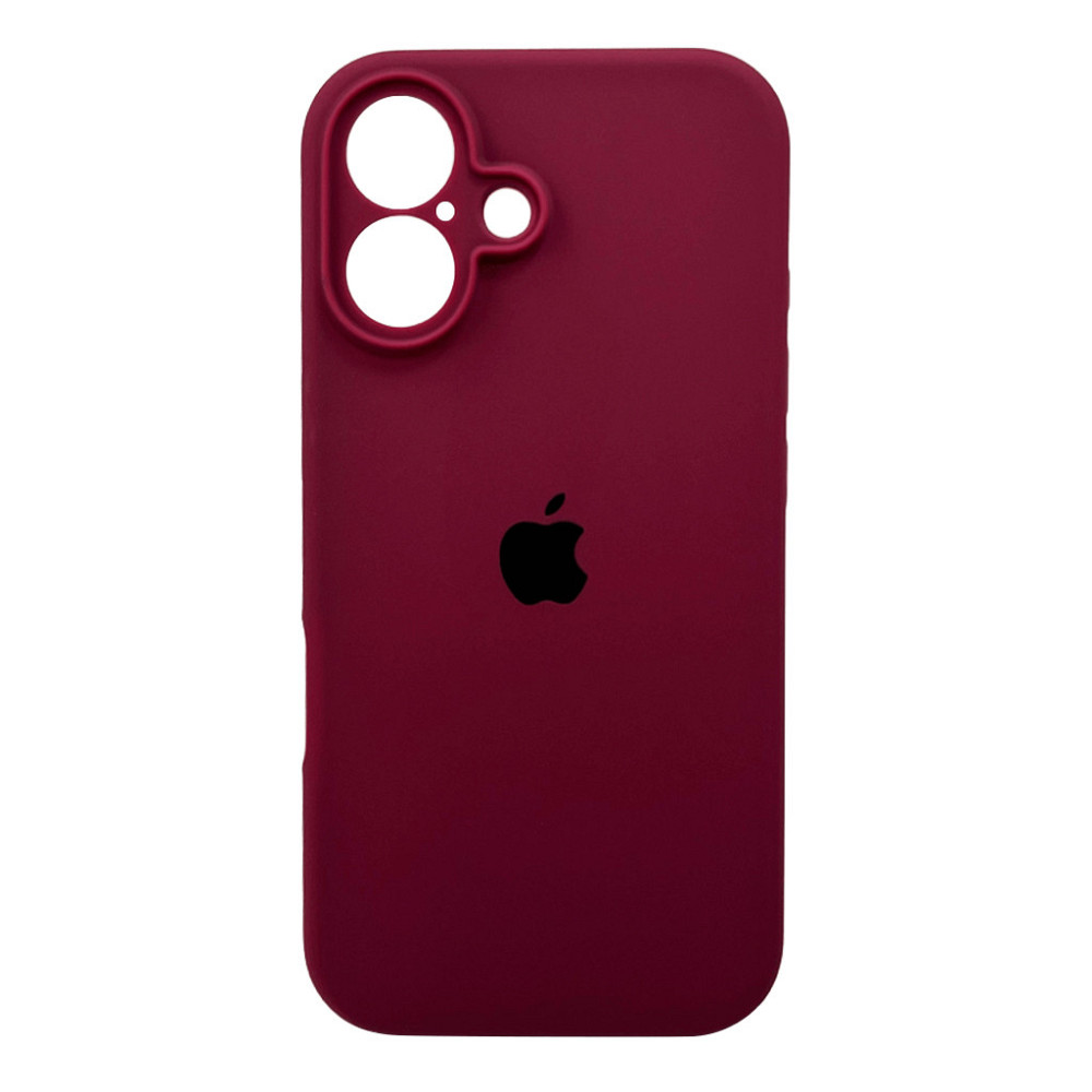 Чохол для смартфона Silicone Full Case AA Camera Protect for Apple iPhone 16 47,Plum Київ - фото 1
