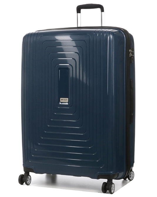 Валіза пластикова AIRTEX 241 велика 78 см синя Київ - фото 1