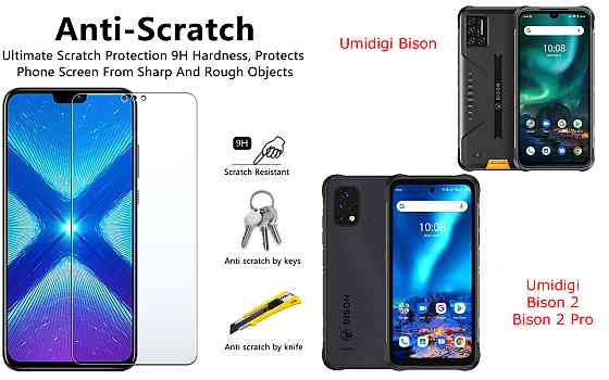 Защитное стекло NeoGlass для UMIDIGI C1, C1 Max, C2 – ультрапрозрачное и устойчивое Киев