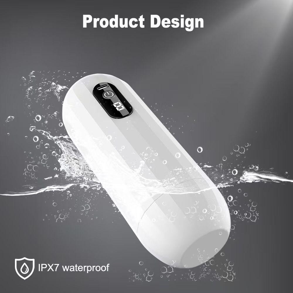 Чоловічий мастурбатор Pulse Grip Boss Series з вібрацією, 18,7 см Sex Aura Київ - фото 5
