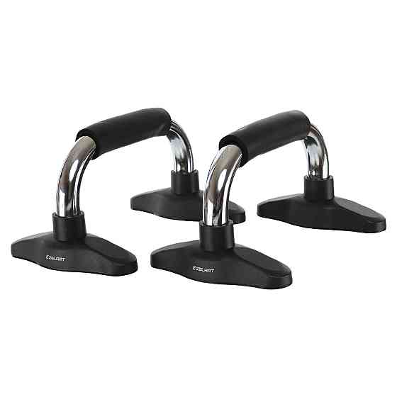 Упори для віджимань Zelart 9998 хром Київ