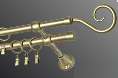 Карниз металевий КМ ЗОЛОТО Ø 16 мм Бровари