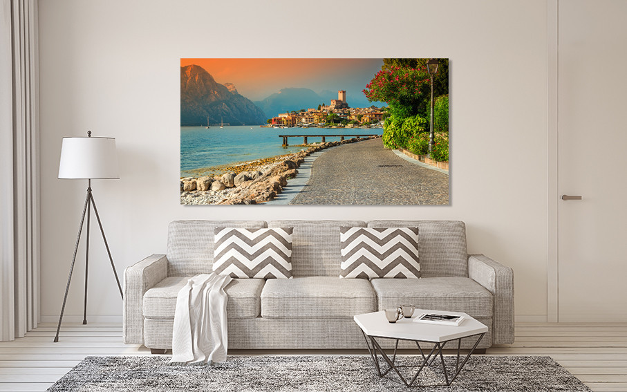 Картина холст в гостиную / спальню   Природа Італії      MLP_361 40x80 см Киев - изображение 2