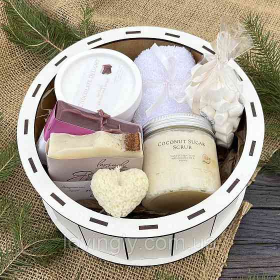 Преміальний зимовий бокс з косметикою ручної роботи - спа догляд вдома Ірпінь