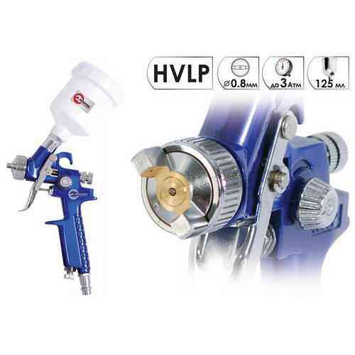Фарбопульт пневматичний HVLPmini INTERTOOL PT-0101 (0.8мм/125мл) Київ