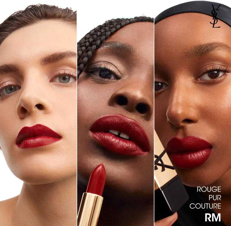 Помада для губ Yves Saint Laurent Rouge Pur Couture Caring Satin Lipstick RM Rouge Muse Славянск - изображение 4