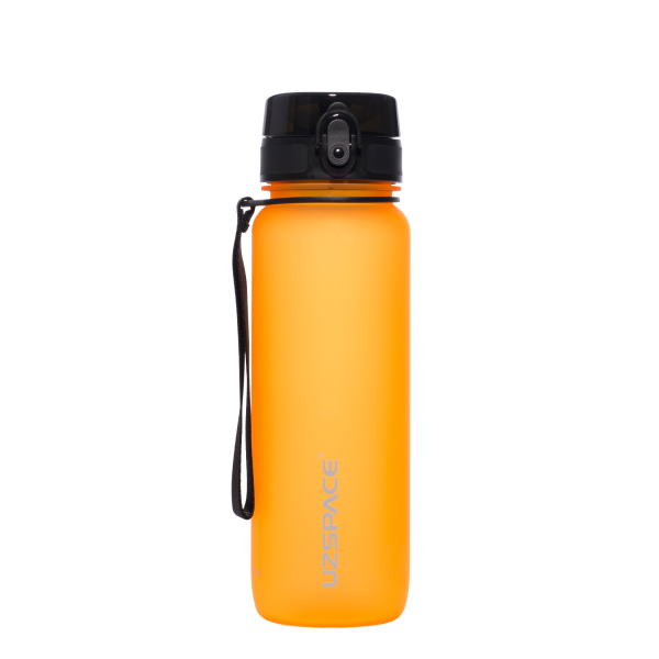 Пляшка для води UZSPACE 3053(Orange) 800 мл, помаранчева Вінниця - фото 1