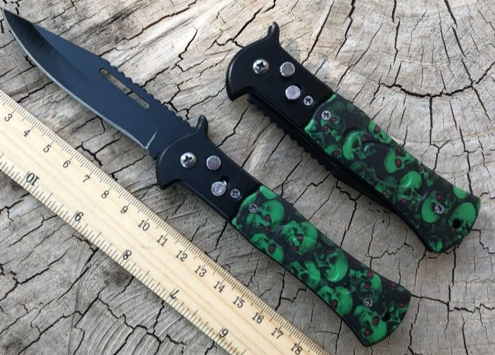 Нож выкидной автоматический , раскладной, складной.Автоматический Киев - изображение 3