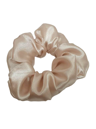 Гумка для волосся атласна Пудровий Харків