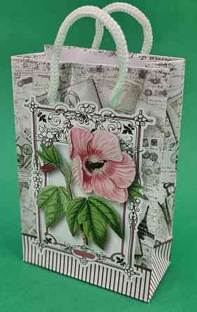 Пакет паперовий подарунковийМІНІ 8*12*3.5 арт17 (12 шт.) Харків