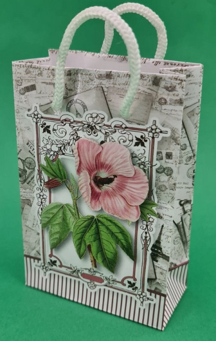 Пакет паперовий подарунковийМІНІ 8*12*3.5 арт17 (12 шт.) Харків - фото 1